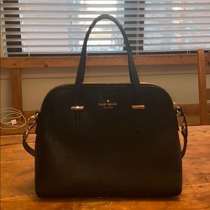 Kate Spade ♠️ Black Structured Bag